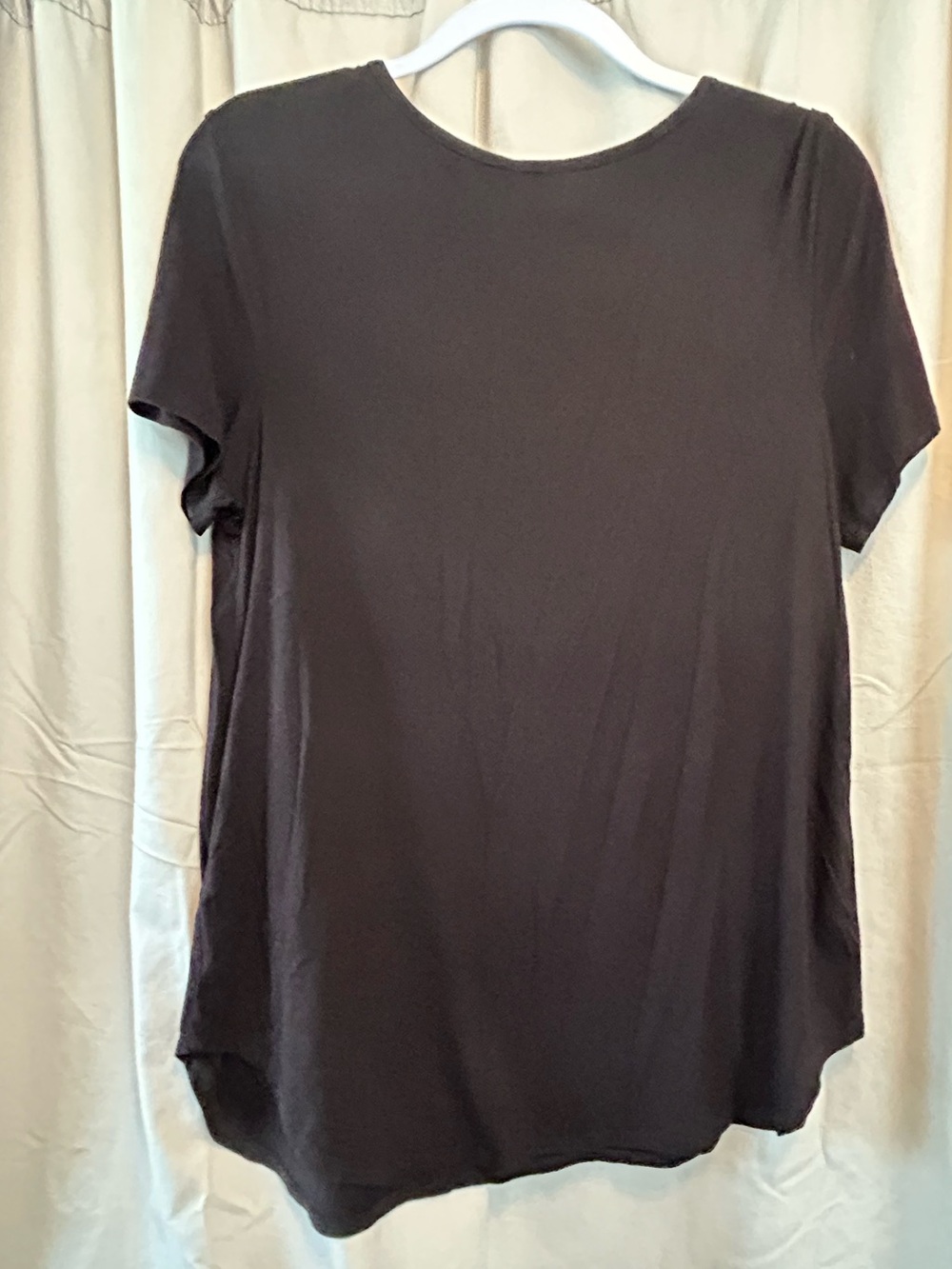 Utility Crisscross V-Neck Short Sleeve Tee - Picture 4 of 4